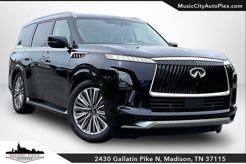 Mineral Black 2025 INFINITI QX80 SENSORY AWD