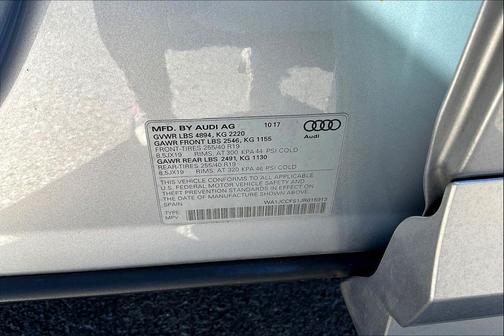 2018 Audi Q3 2.0T Premium Plus