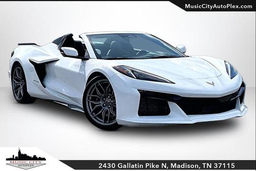 Arctic White 2025 Chevrolet Corvette Z06