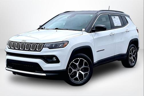 Bright White Clearcoat 2025 Jeep Compass Limited