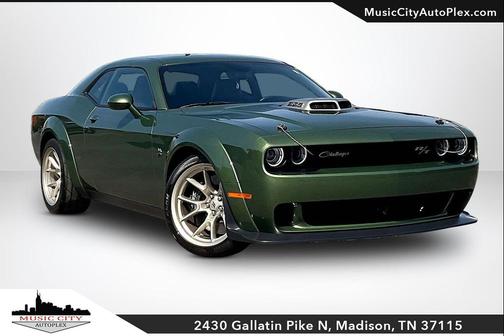 F8 Green 2023 Dodge Challenger R/T Scat Pack Widebody