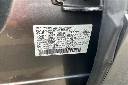 2023 Acura MDX Technology Package