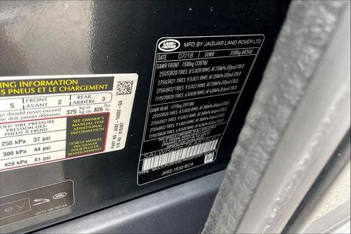 2019 Land Rover Range Rover Sport Supercharged Dynamic