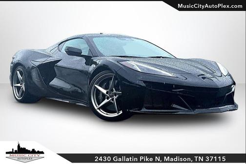 Black 2025 Chevrolet Corvette E-Ray RWD Coupe 2LZ