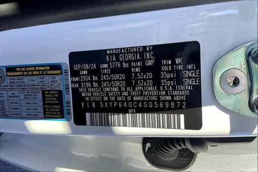 2025 Kia Telluride S