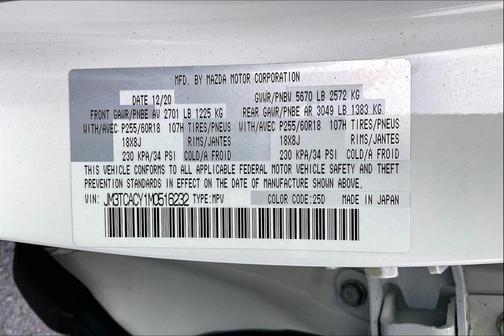 2021 Mazda CX-9 Touring