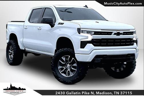 Summit White 2022 Chevrolet Silverado 1500 RST
