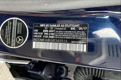 2018 Mercedes-Benz C-Class C 300