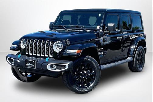 Black Clearcoat 2022 Jeep Wrangler Unlimited 4xe Sahara