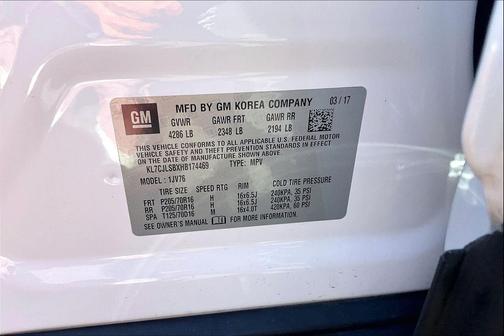 2017 Chevrolet Trax LT