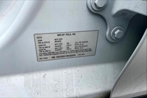 2022 Tesla Model Y Long Range Dual Motor All-Wheel Drive