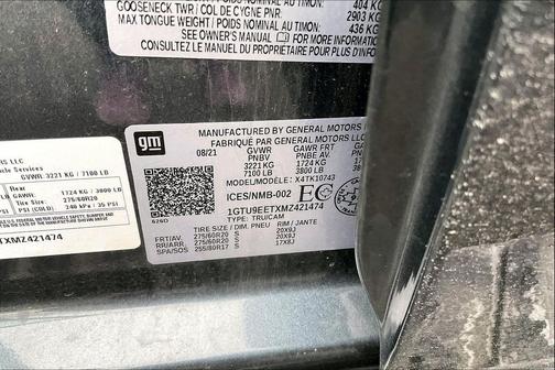 2021 GMC Sierra 1500 AT4