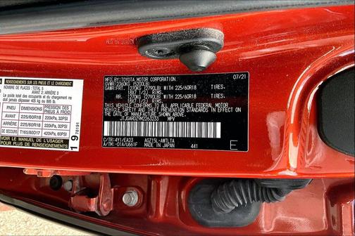 Cadmium Orange 2021 Lexus NX 300 Base