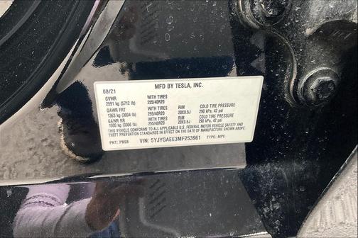 2021 Tesla Model Y Long Range Dual Motor All-Wheel Drive