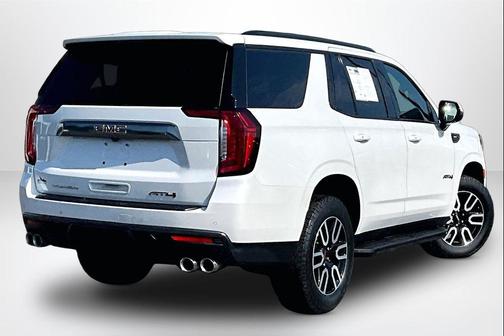 White Frost Tricoat 2024 GMC Yukon 4WD AT4