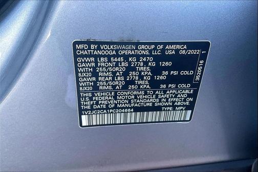 2023 Volkswagen Atlas Cross Sport 2.0T SE w/Technology