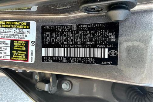 2023 Toyota Camry XSE