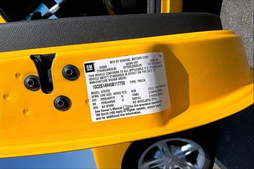 Slingshot Yellow 2005 Chevrolet SSR LS