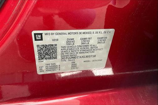 2018 GMC Sierra 1500 SLT