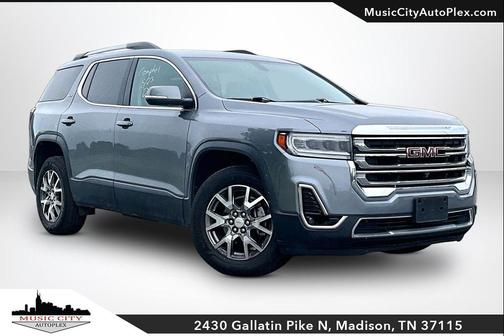 Satin Steel Metallic 2020 GMC Acadia FWD SLT