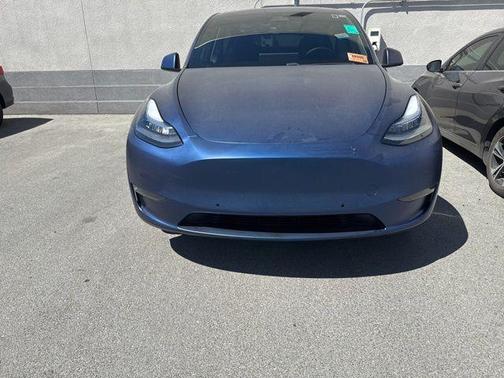 Blue 2021 Tesla Model Y Long Range