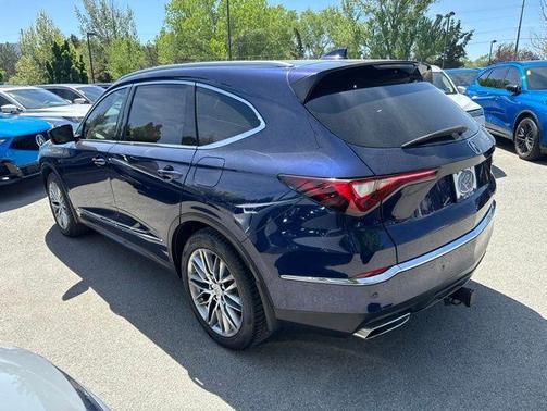 Blue 2022 Acura MDX Advance