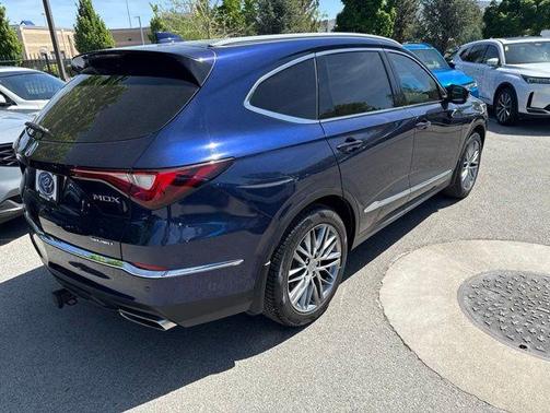 Blue 2022 Acura MDX Advance