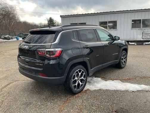 Diamond Black 2025 Jeep Compass Limited