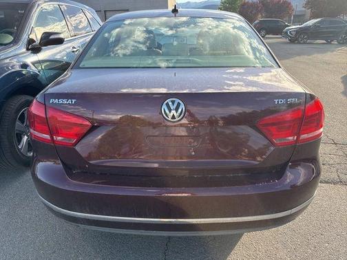 Maroon 2012 Volkswagen Passat 2.0 TDI SEL Premium