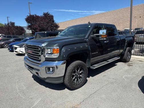 Dark Slate Metallic 2017 GMC Sierra 2500 SLT