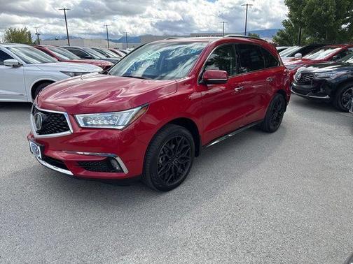 Red 2018 Acura MDX 3.5L w/Advance Package