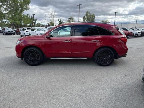 Red 2018 Acura MDX 3.5L w/Advance Package