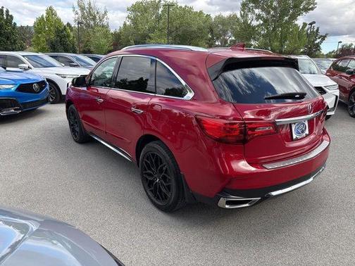 Red 2018 Acura MDX 3.5L w/Advance Package