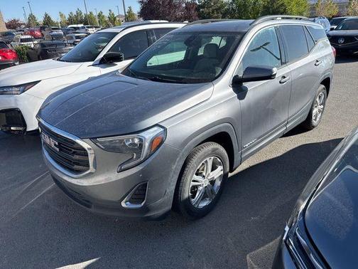 Satin Steel Metallic 2020 GMC Terrain SLE
