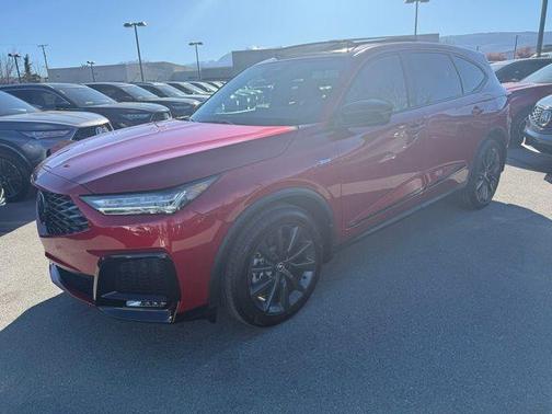 Red 2026 Acura MDX A-Spec
