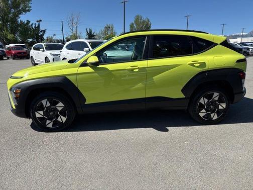 Yellow 2024 Hyundai KONA SEL