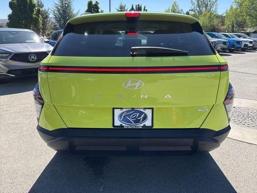 Yellow 2024 Hyundai KONA SEL