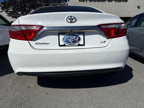 Super White 2015 Toyota Camry LE