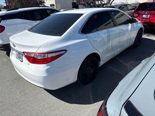 Super White 2015 Toyota Camry LE