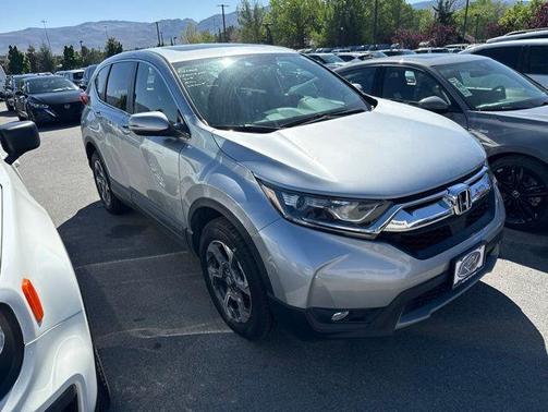 Lunar Silver Metallic 2018 Honda CR-V EX-L