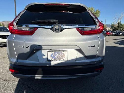 Lunar Silver Metallic 2018 Honda CR-V EX-L