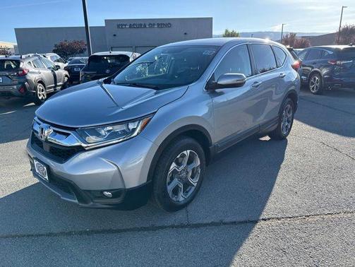 Lunar Silver Metallic 2018 Honda CR-V EX-L
