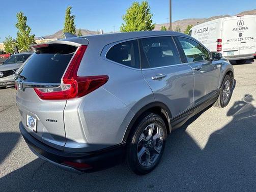 Lunar Silver Metallic 2018 Honda CR-V EX-L