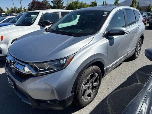 Lunar Silver Metallic 2018 Honda CR-V EX-L