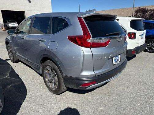 Lunar Silver Metallic 2018 Honda CR-V EX-L