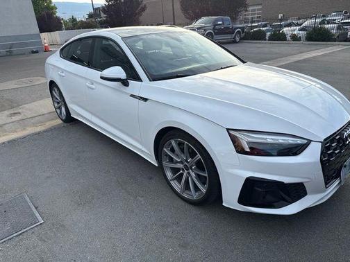 Arkona White 2025 Audi A5 Sportback 45 S line quattro Premium