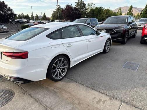 Arkona White 2025 Audi A5 Sportback 45 S line quattro Premium