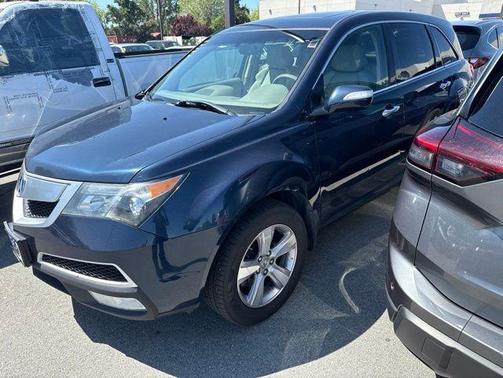 Blue 2013 Acura MDX 3.7L Technology