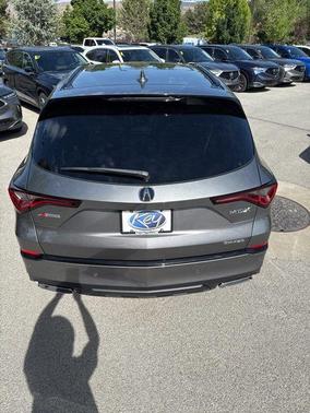 Liquid Carbon Metallic 2026 Acura MDX A-Spec Advance Package