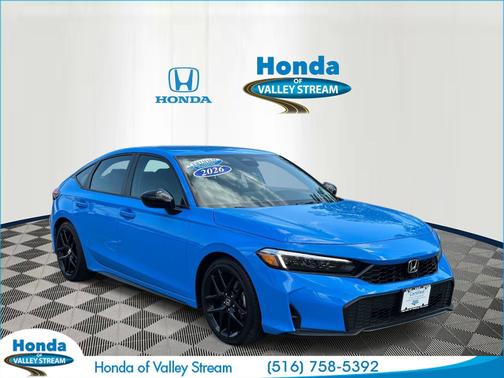 Boost Blue Pearl 2026 Honda Civic